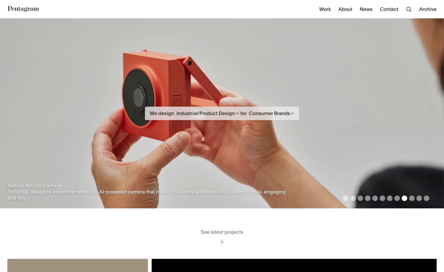 Pentagram website