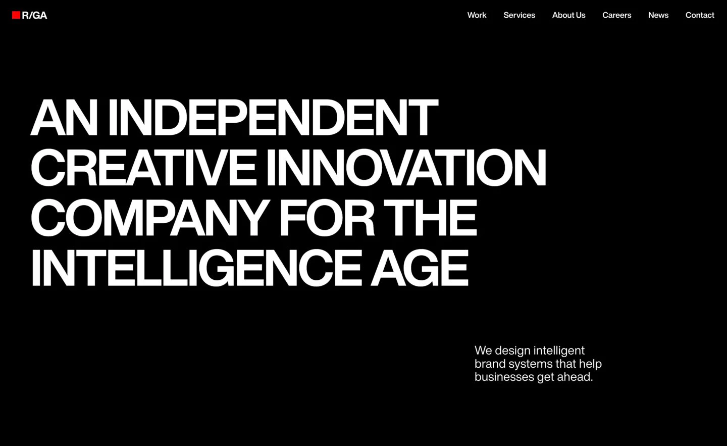 R/GA website