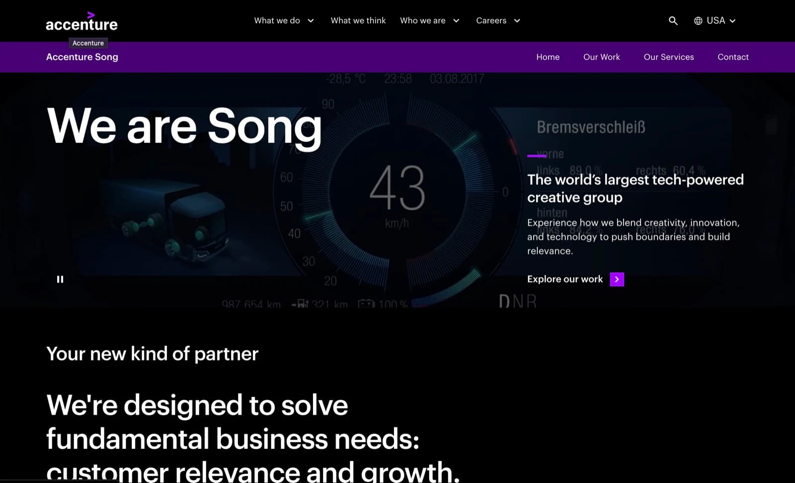 Accenture Song hero image
